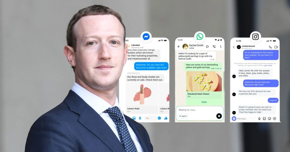 Meta запускає ШІ-агентів для бізнесу у WhatsApp, Instagram і Messenger