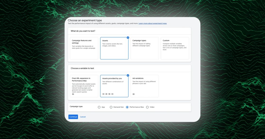 Google додала нові інструменти тестування креативів у Performance Max