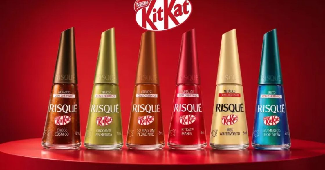 Risqué випустить лаки для нігтів із ароматом KitKat