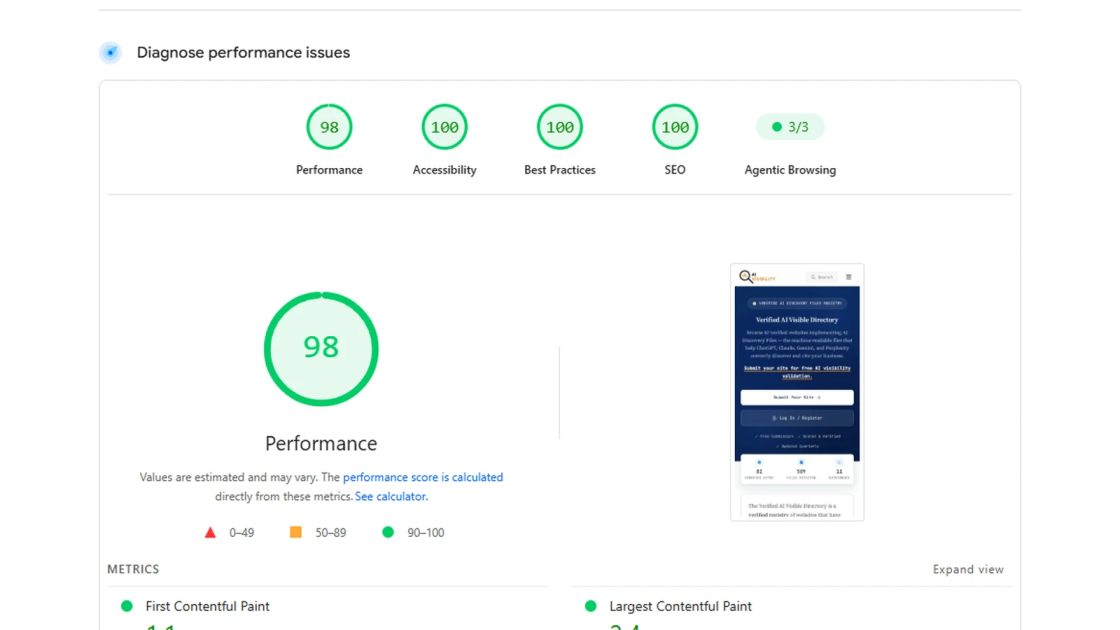 Фото: Що таке Agentic Browsing у PageSpeed Insights і чому бізнесу варто за ним стежити
