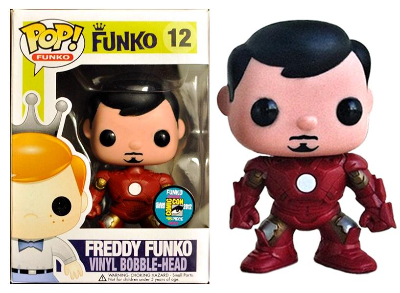 Freddy Funko as Iron Man (Metallic)