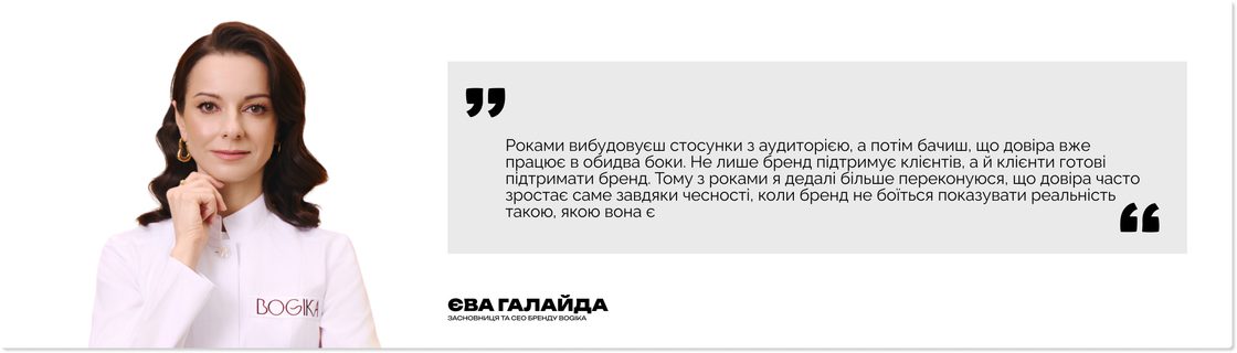 Фото: Єва Галайда, засновниця та CEO бренду BOGIKA