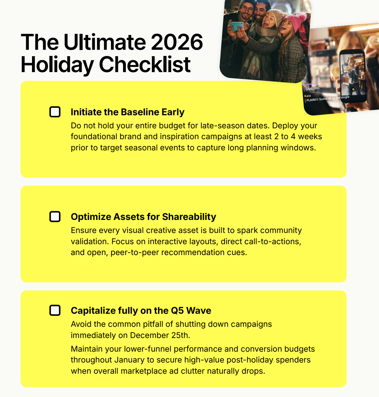 Святковий шопінг триває з липня до кінця січня — головне з дослідження Snapchat