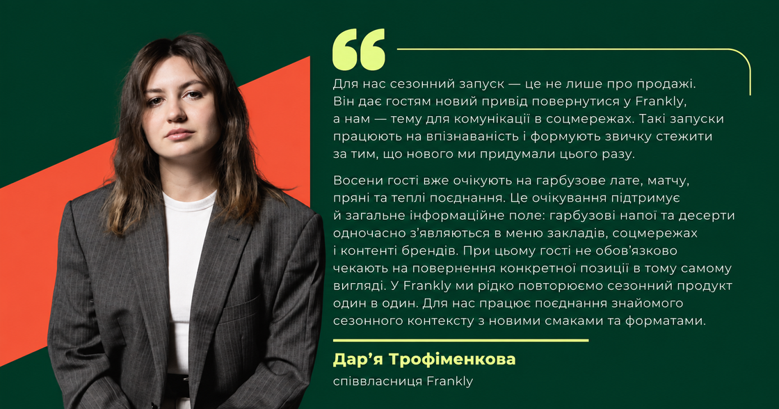 Фото: Сезон Pumpkin Latte: як заклади харчування монетизують осінній тренд